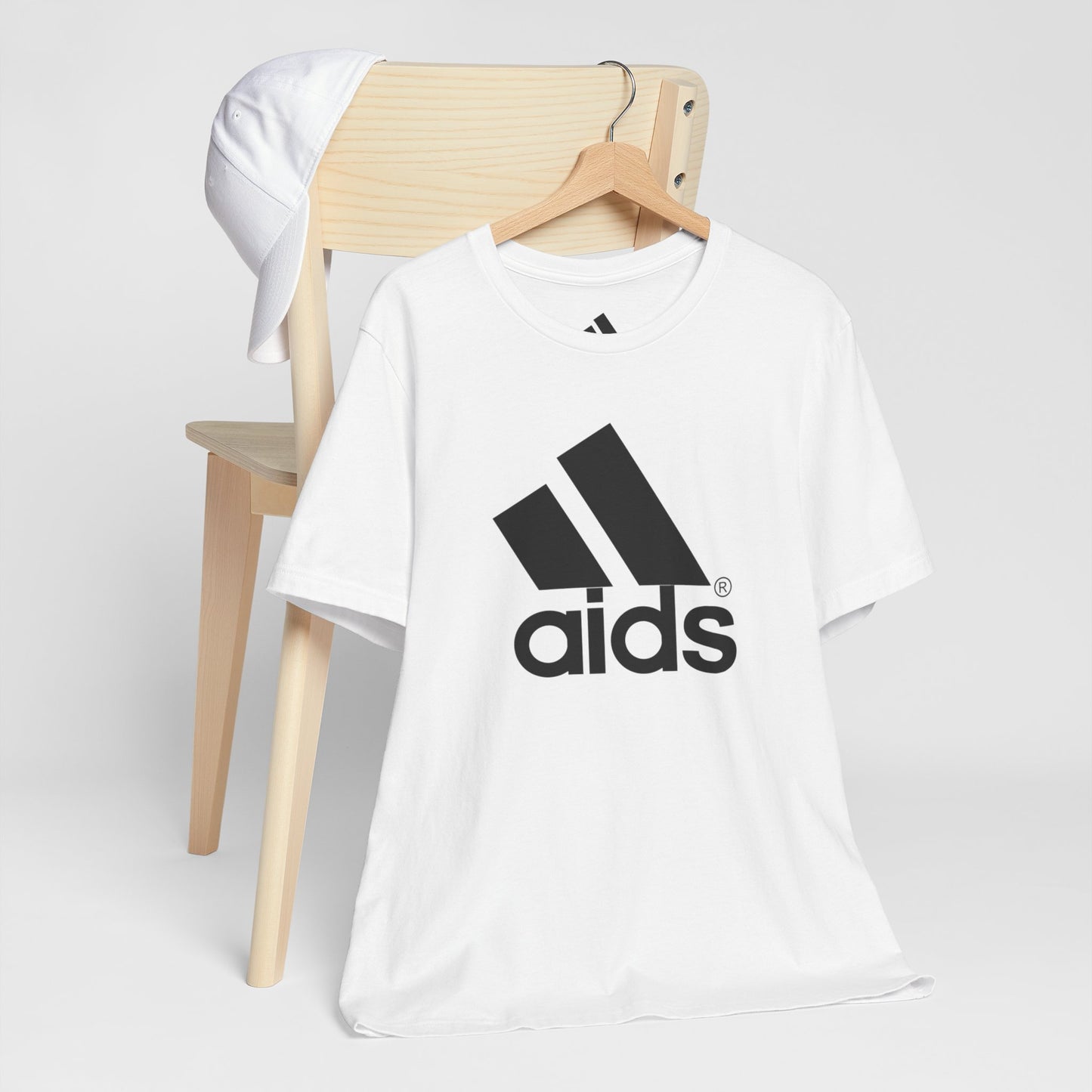 T-SHIRT MEME AIDS - DIFFONDI RISATE NON IL VIRUS 