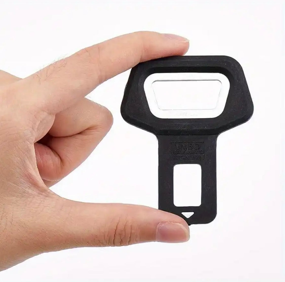 Bottle opener Seatbelt silencer
